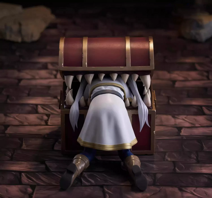 Shadora Frieren figurine with a sand-colored base, detailed design, and intricate craftsmanship visible in the image.