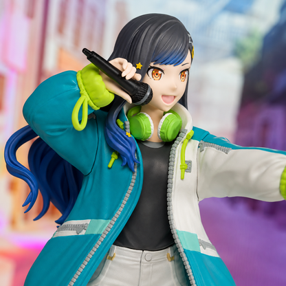 Shadora Vivid BAD SQUAD Figürler from Project SEKAI featuring colorful anime-style characters on a stand.