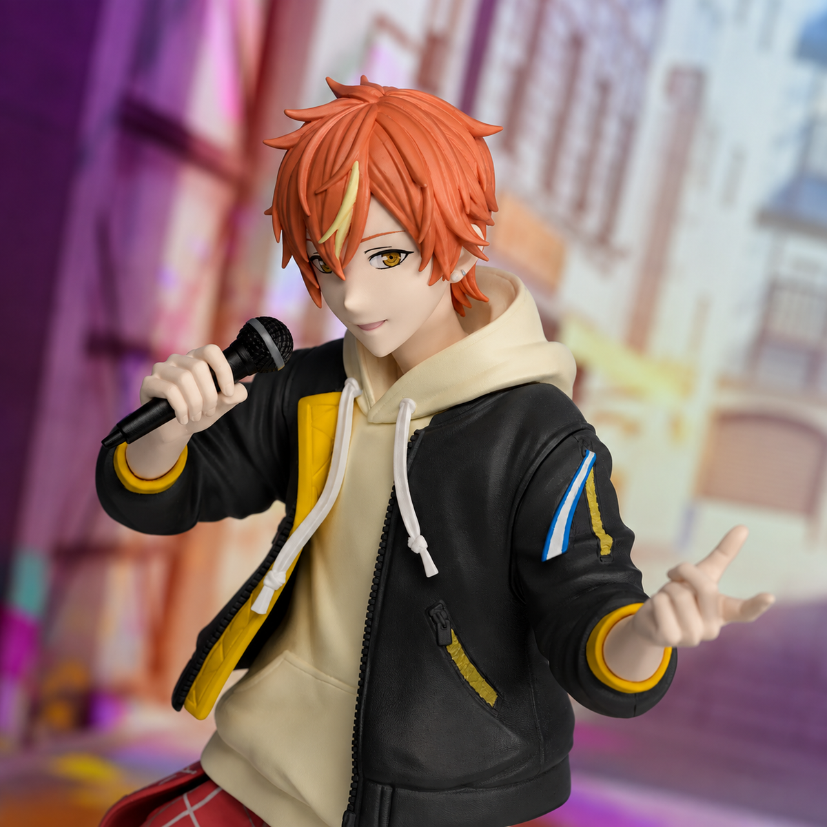 Shadora Vivid BAD SQUAD Project SEKAI figurines displayed together, featuring colorful characters with detailed outfits and expressive poses.