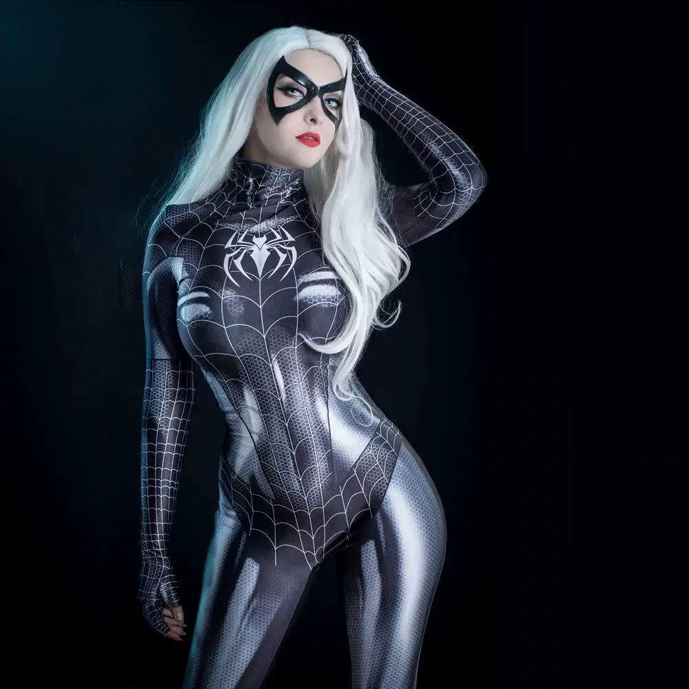 Spiderman / Venom Body Suit Kadın Cosplay