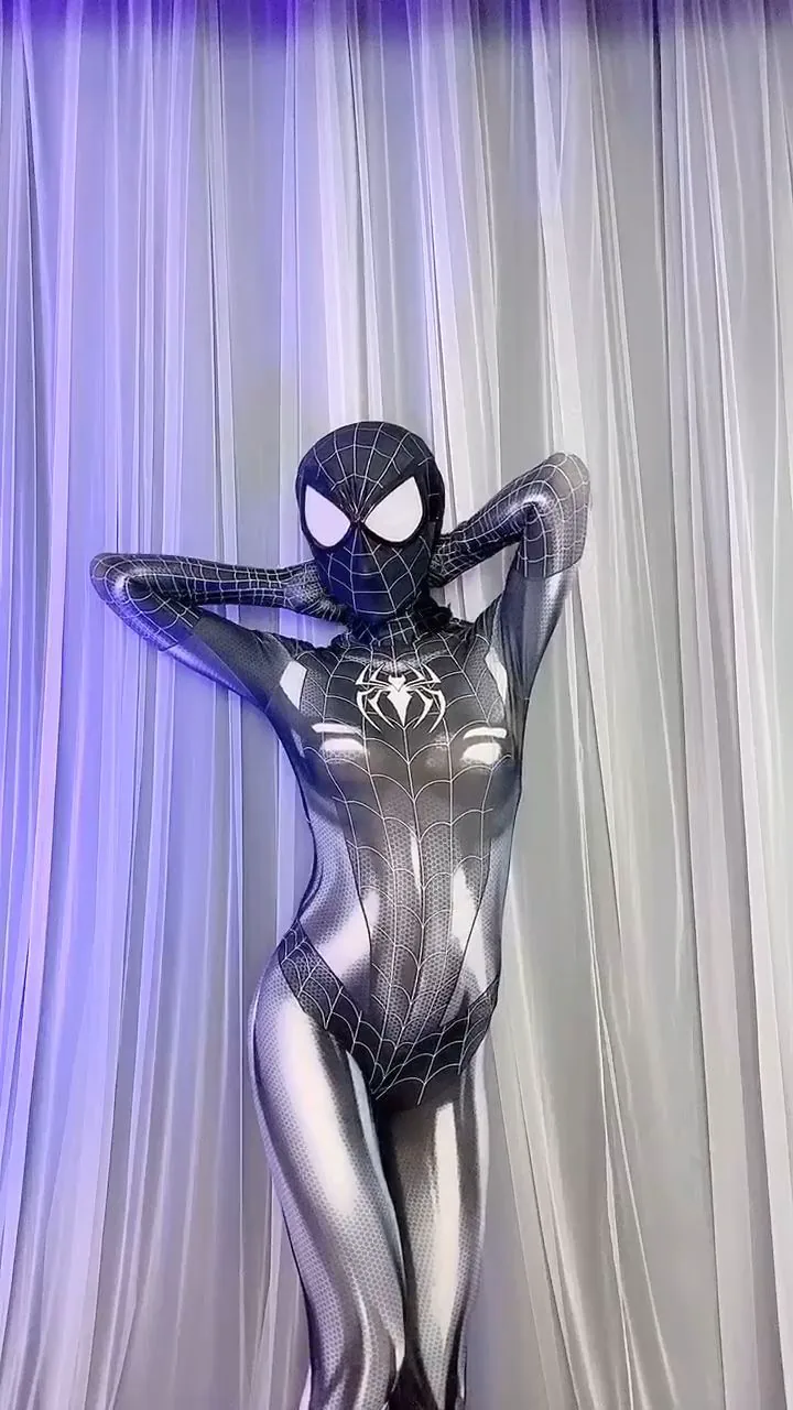Spiderman / Venom Body Suit Kadın Cosplay