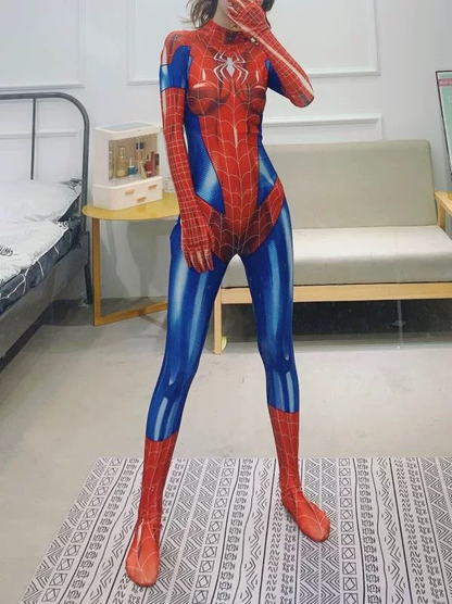 Spiderman / Venom Body Suit Kadın Cosplay