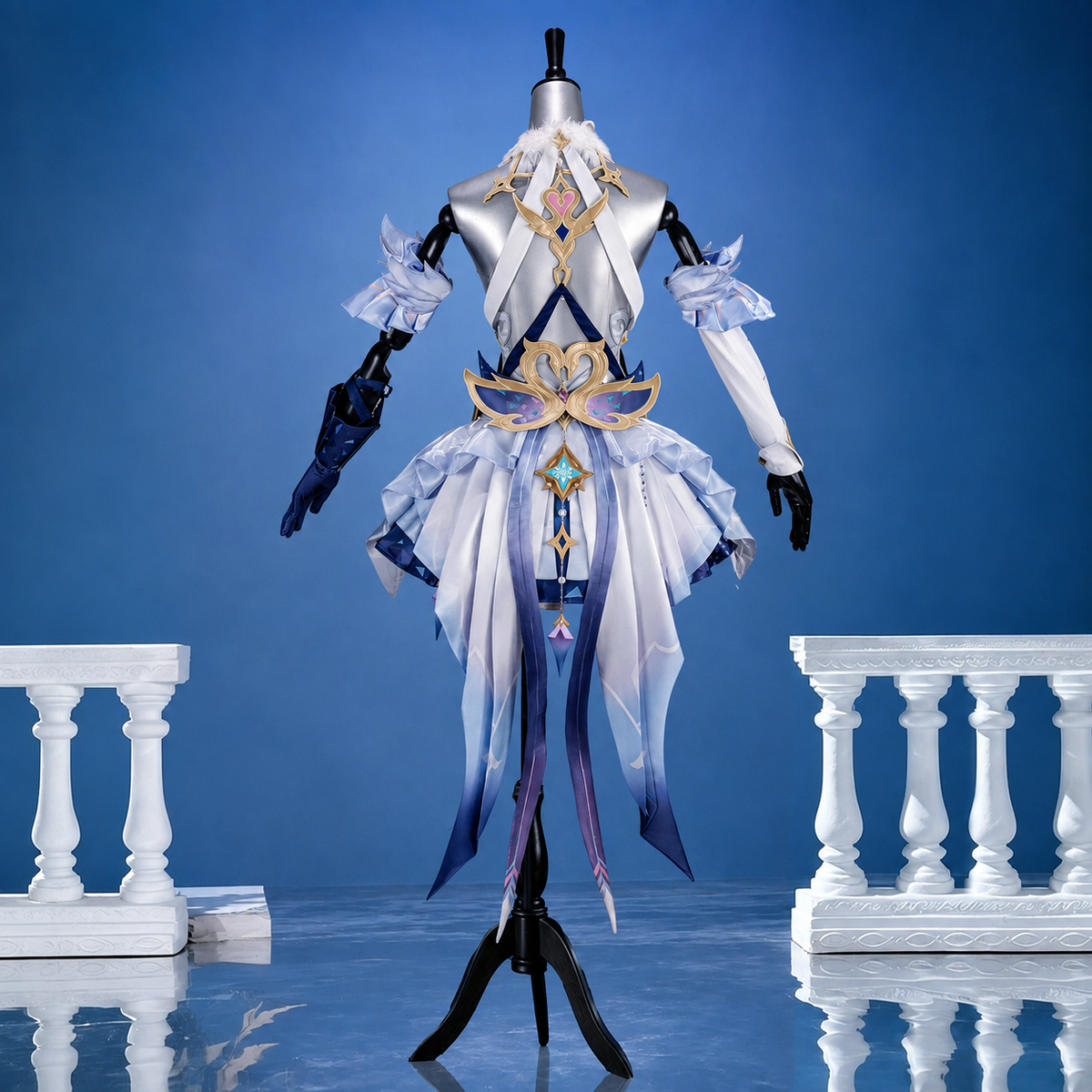 Odette Cosplay (&Peruk) - Genshin Impact