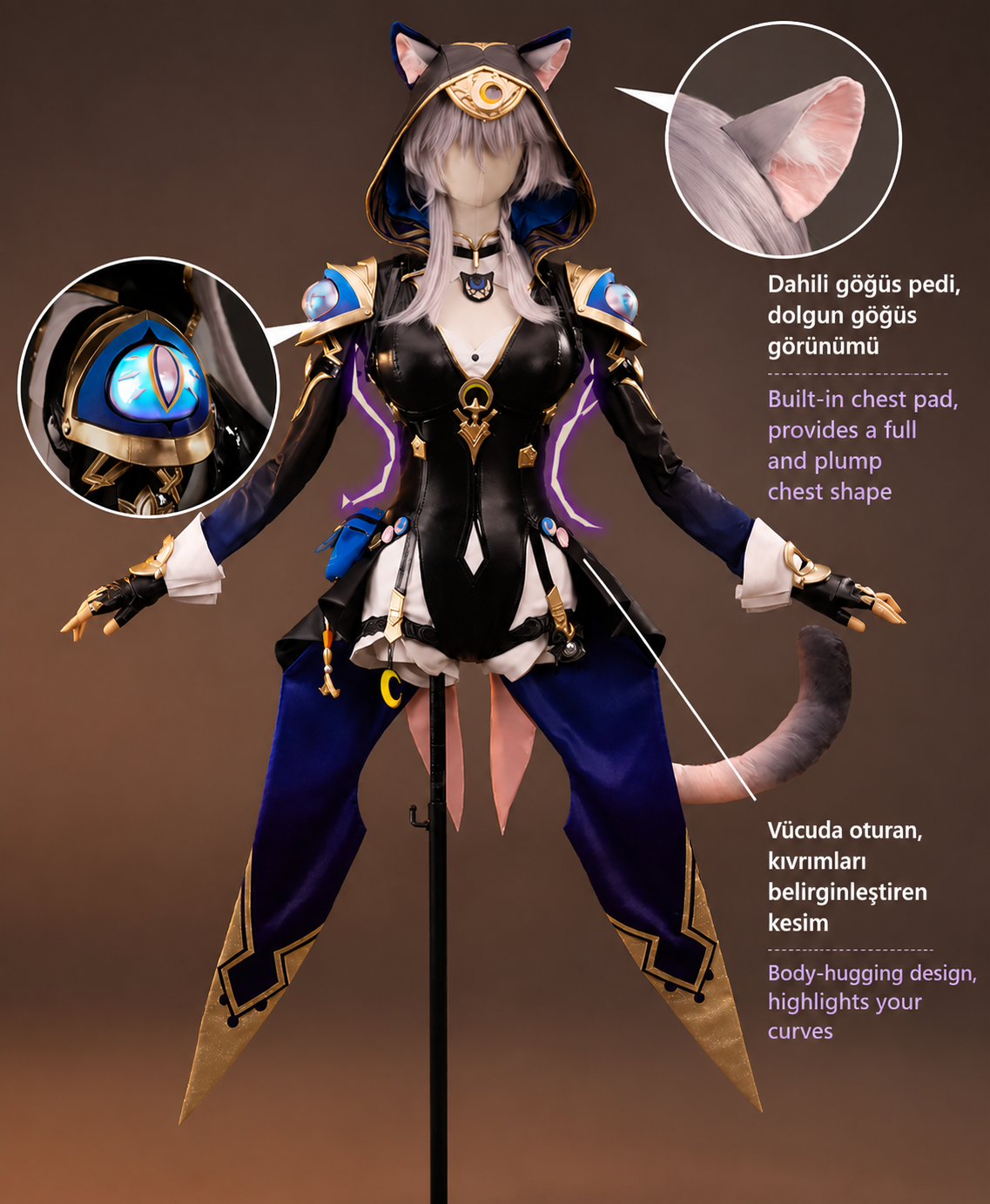Cipher Cosplay (&Peruk) - Honkai: Star Rail
