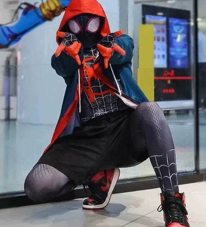 Miles Morales Örümcek Adam Kostümü