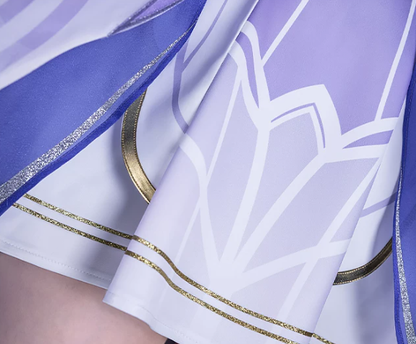 Yüksek Kalite Columbina Cosplay (&Peruk)
