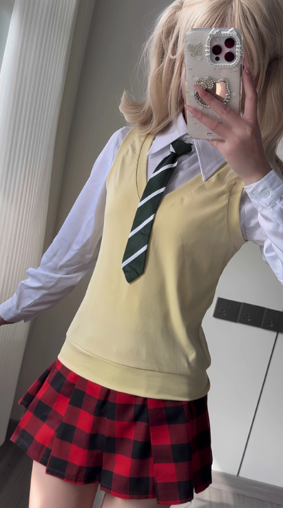 Maka Albarn Cosplay (&Peruk) - Soul Eater