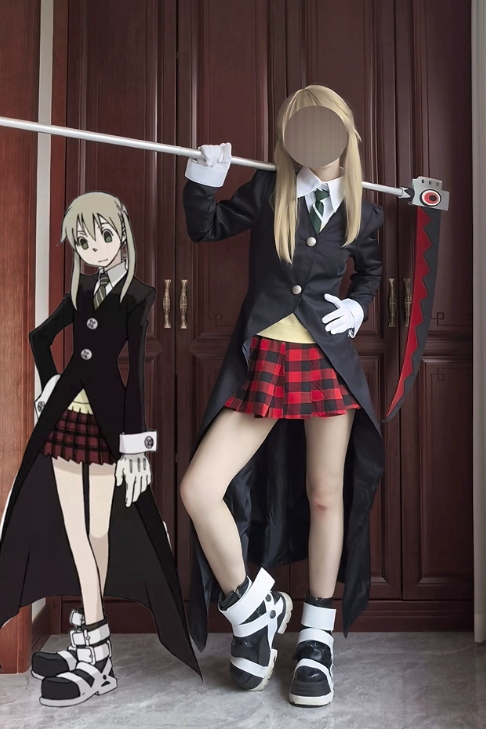 Maka Albarn Cosplay (&Peruk) - Soul Eater