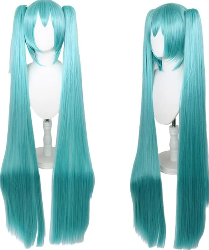 S Beden Hatsune Miku Kostüm+Peruk