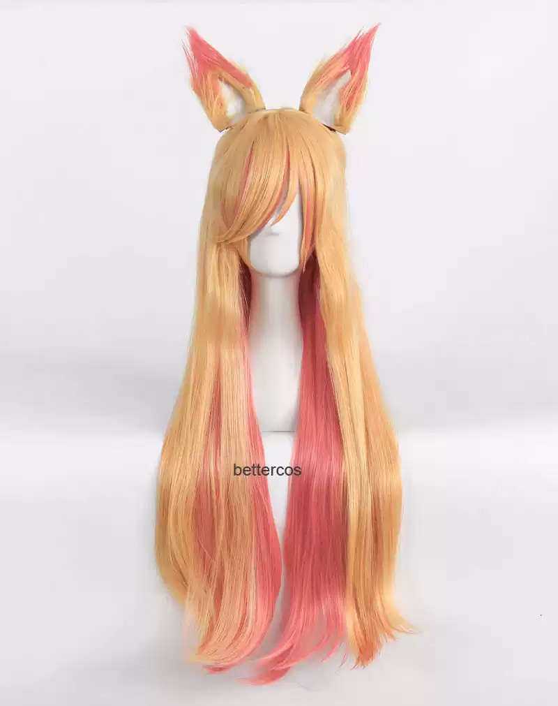 Yıldız Muhafızı Ahri Cosplay (&Peruk)