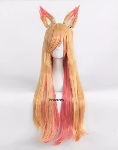 Yıldız Muhafızı Ahri Cosplay (&Peruk)