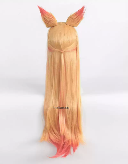 Yıldız Muhafızı Ahri Cosplay (&Peruk)