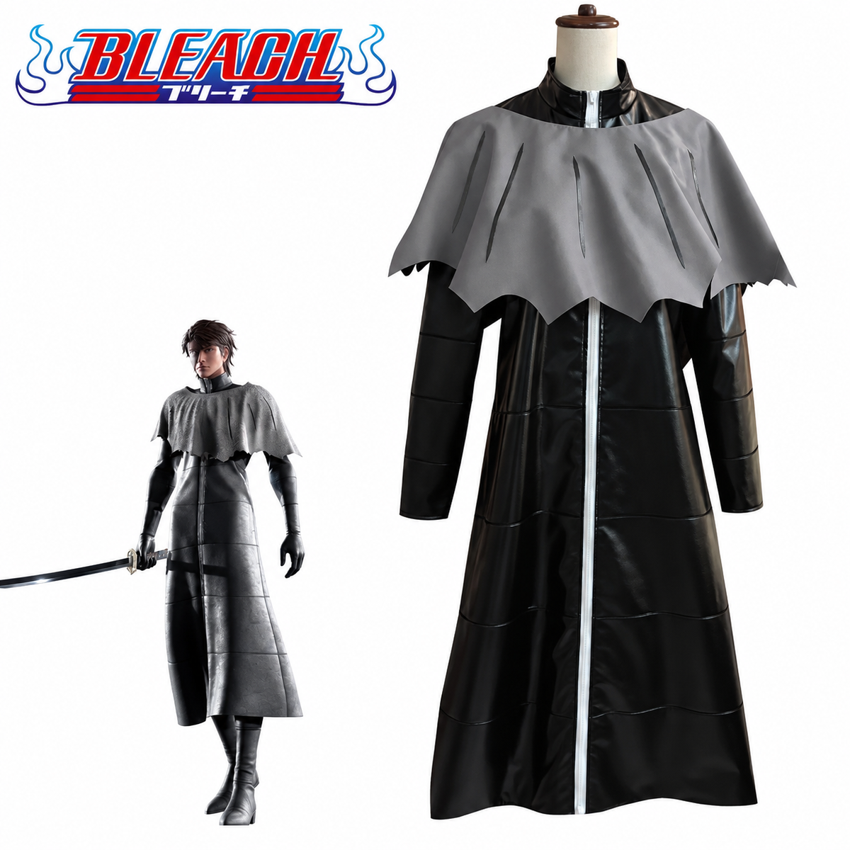Sosuke Aizen Cosplay (&Peruk) - Bleach