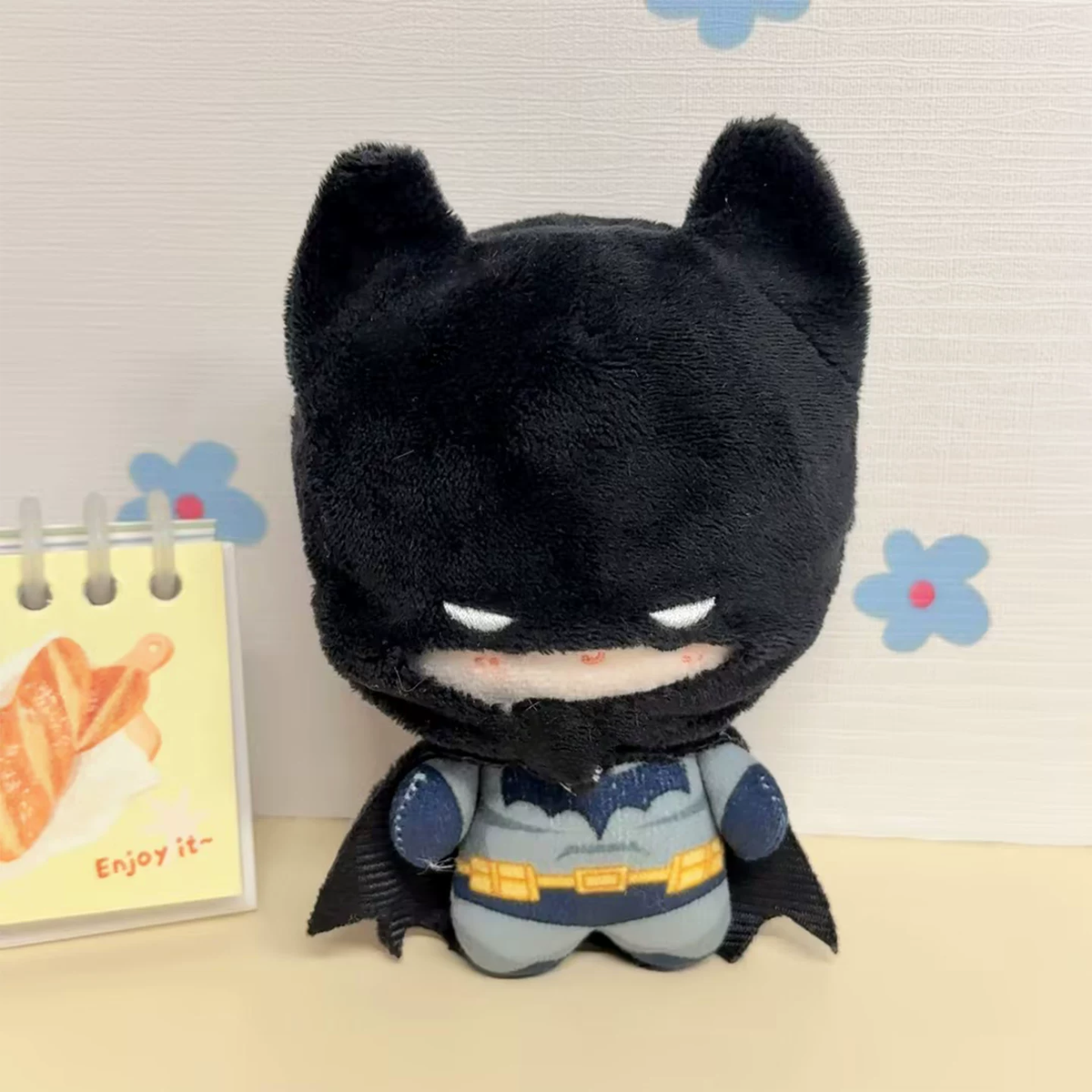 Shadora Batman Bat-Family plush toys featuring Batman and supporting characters, soft fabric, detailed design, perfect for collectors.