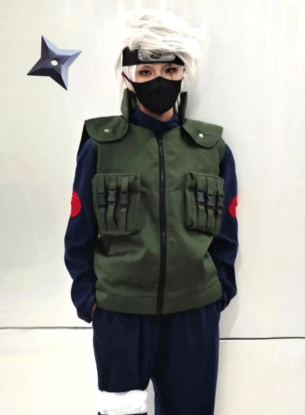 Kakashi Hatake Cosplay (&Peruk) - Naruto - 1