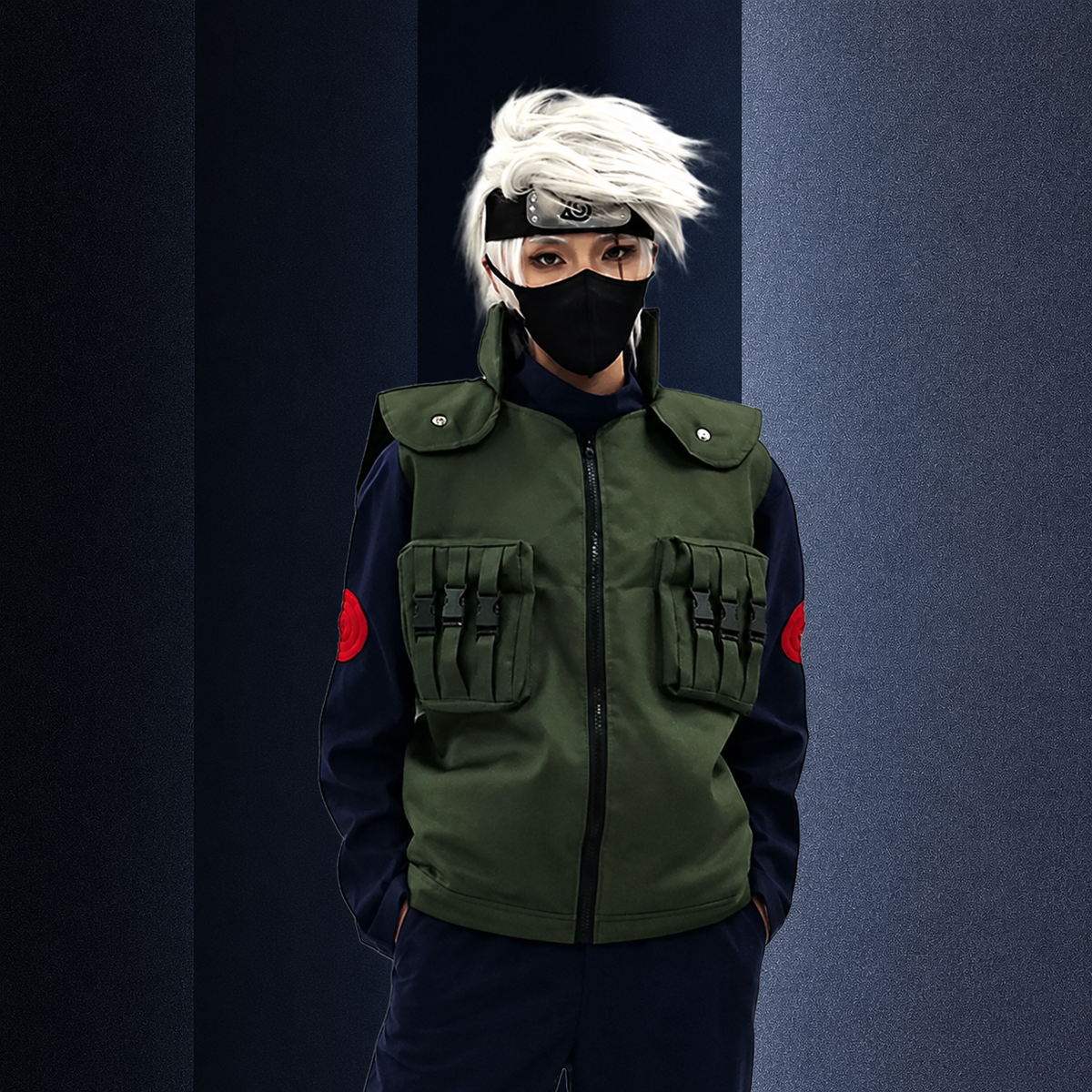 Kakashi Hatake Cosplay (&Peruk) - Naruto - 2