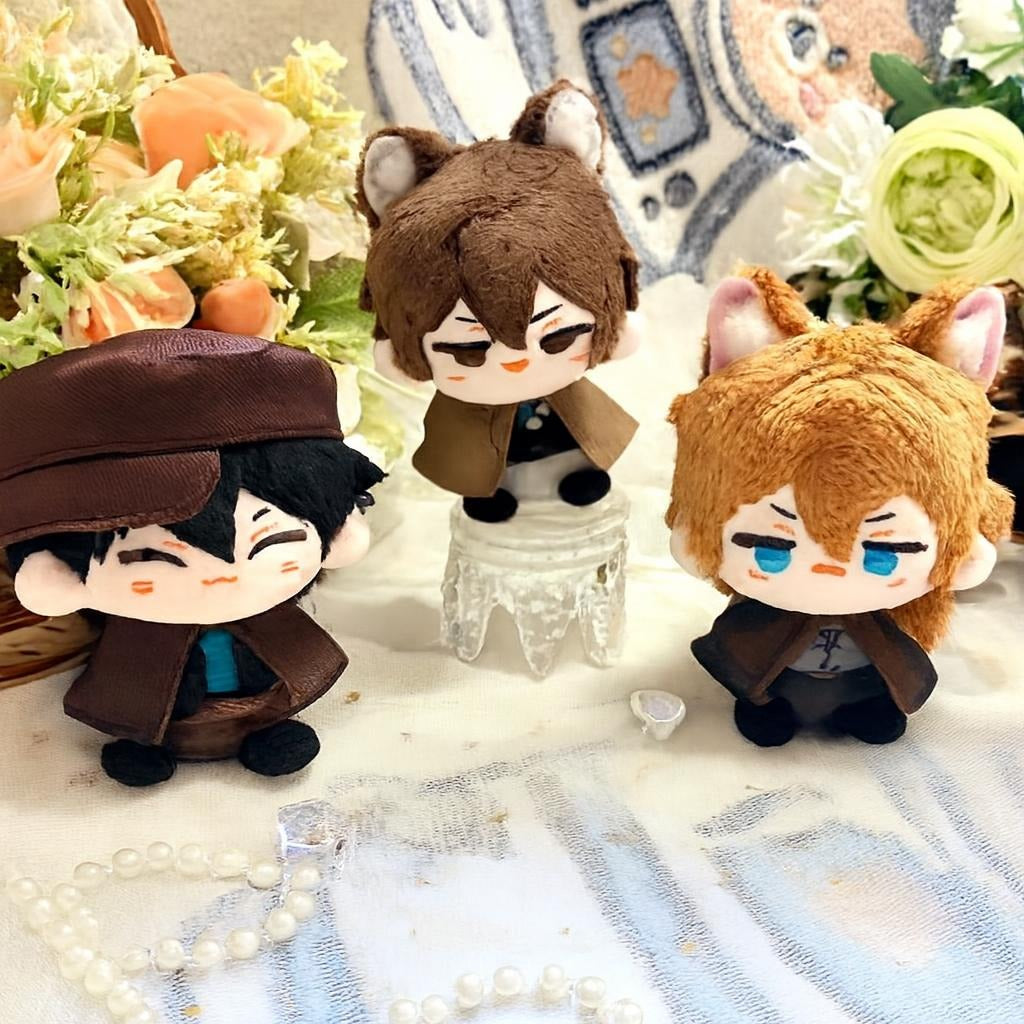 Nakahara Chuuya Pelus / Dazai Osamu Pelus / Edogawa Ranpo Pelus / Akutagawa Ryunosuke Pelus / Dostoyevsky Pelus / Atsushi Nakajima Pelus Peluş - Bungo Stray Dogs - 3