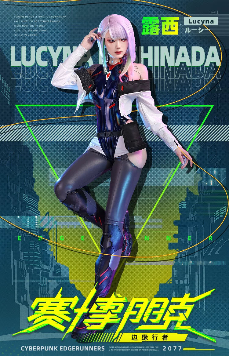 Lucy Cosplay (&Peruk)  - Cyberpunk: Edgerunners - 6
