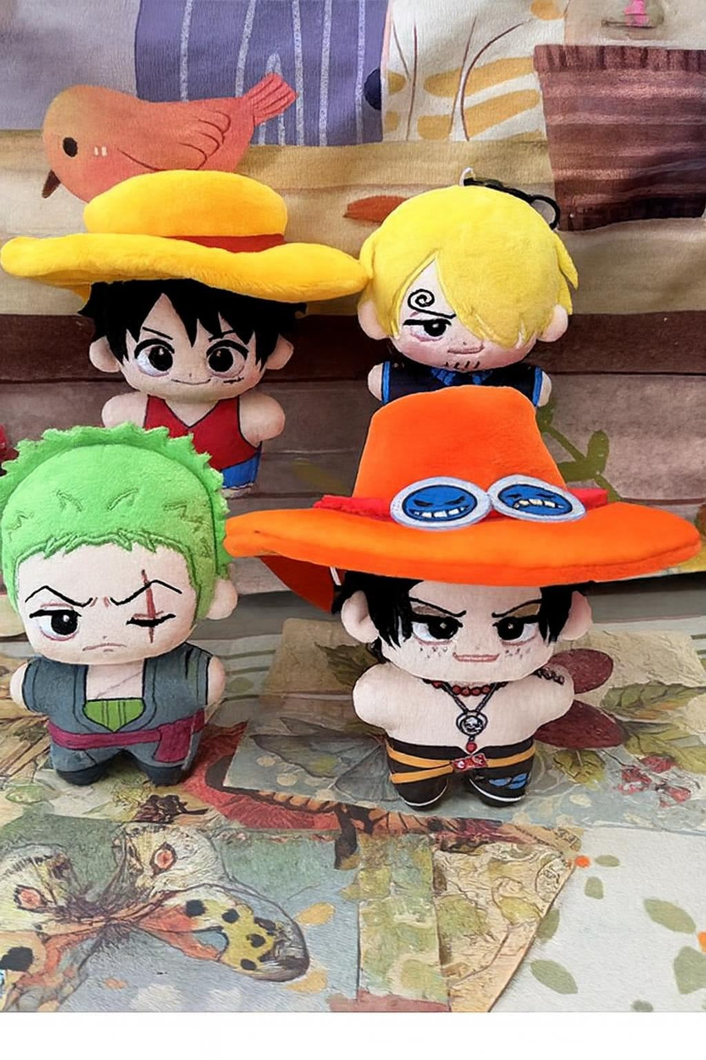 Ace Pelus / Luffy Pelus / Sanji Pelus / Zoro Pelus Peluş - One Piece - 1