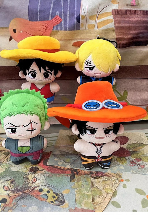 Ace Pelus / Luffy Pelus / Sanji Pelus / Zoro Pelus Peluş - One Piece - 1
